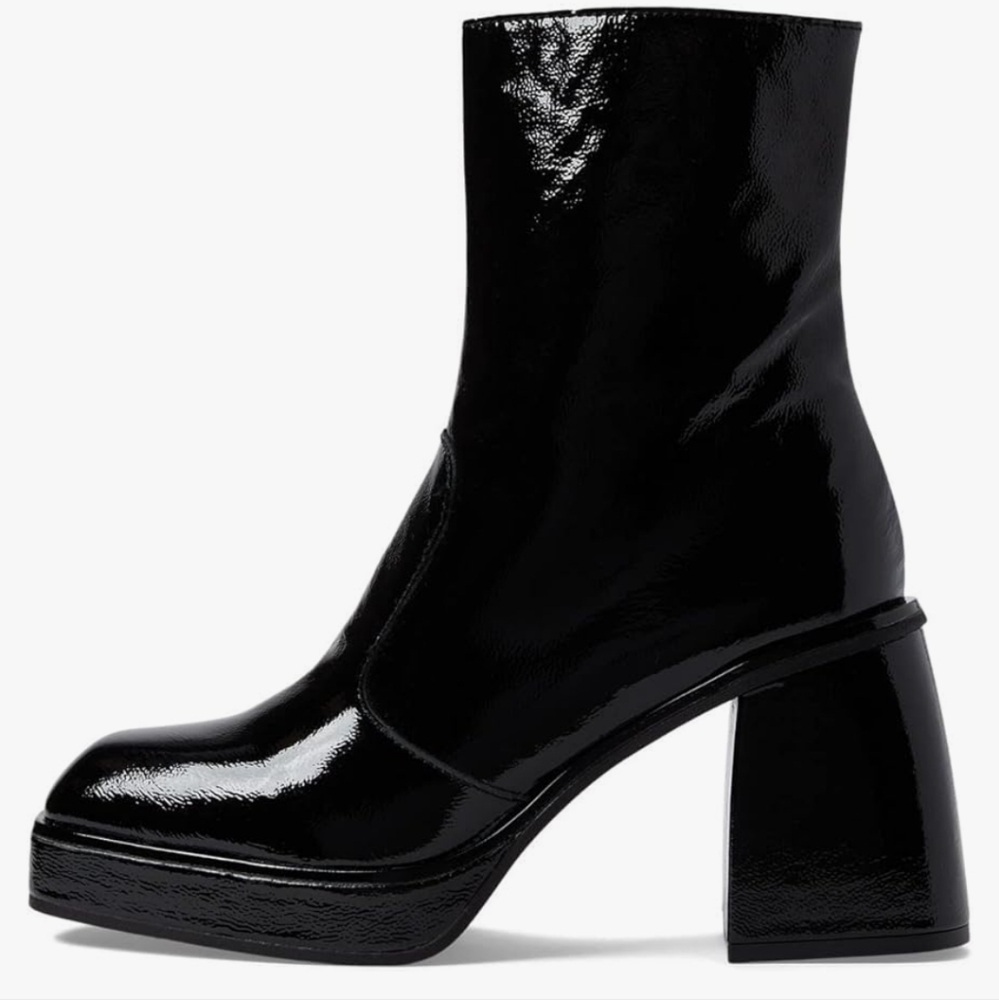 Free People Black Ankle Boots